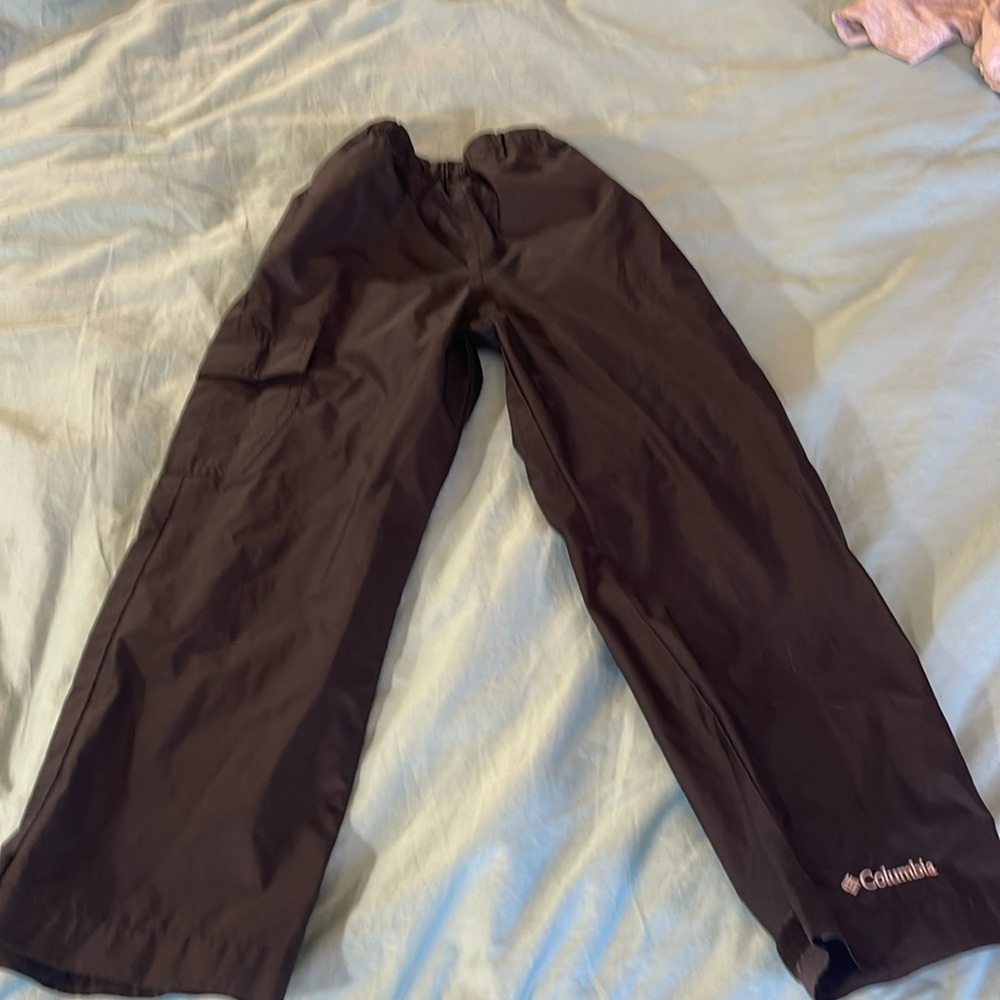 Columbia kids rain pants